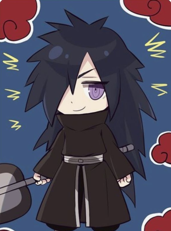 ảnh uchiha madara chibi