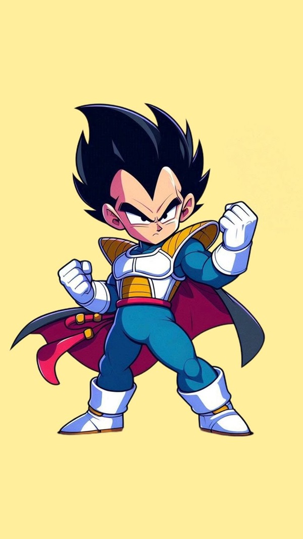 ảnh vegeta chibi 4k