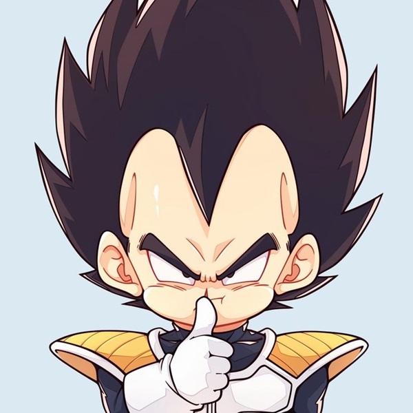 ảnh vegeta chibi full hd