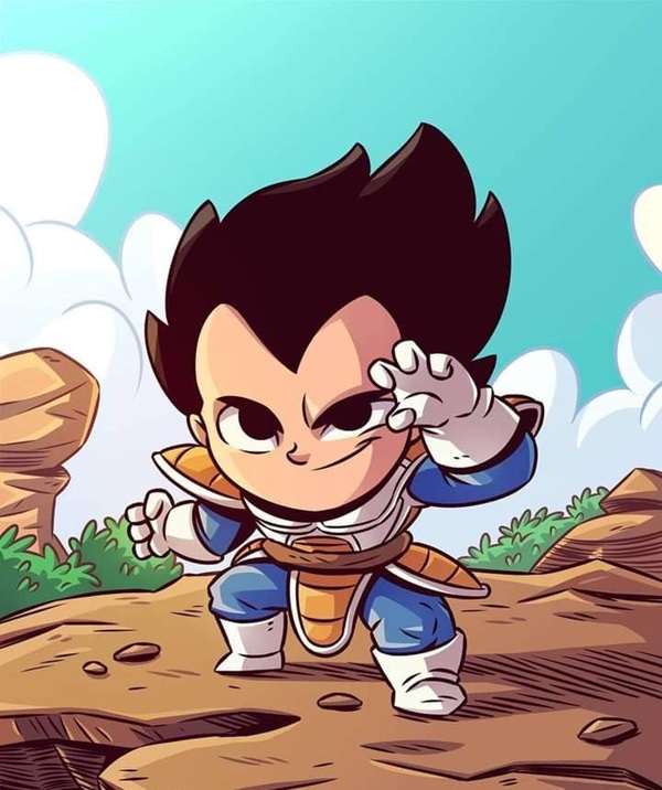 ảnh vegeta chibi