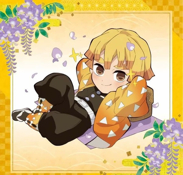 ảnh zenitsu chibi đáng yêu