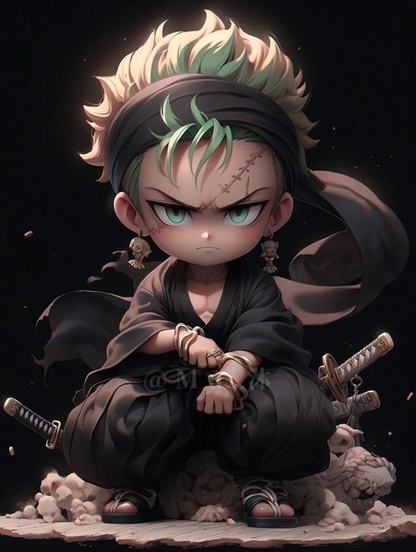 ảnh zổ ngầu chibi