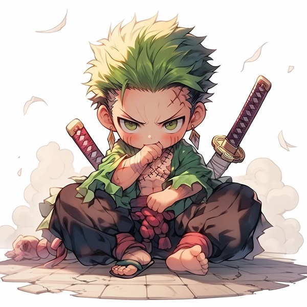 ảnh zoro đẹp chibi