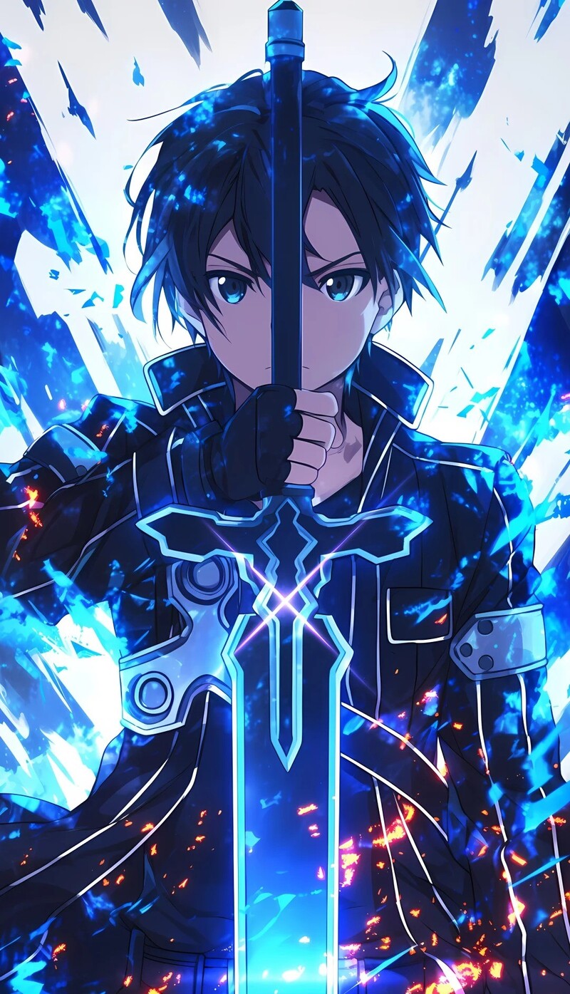 anime kirito ngầu