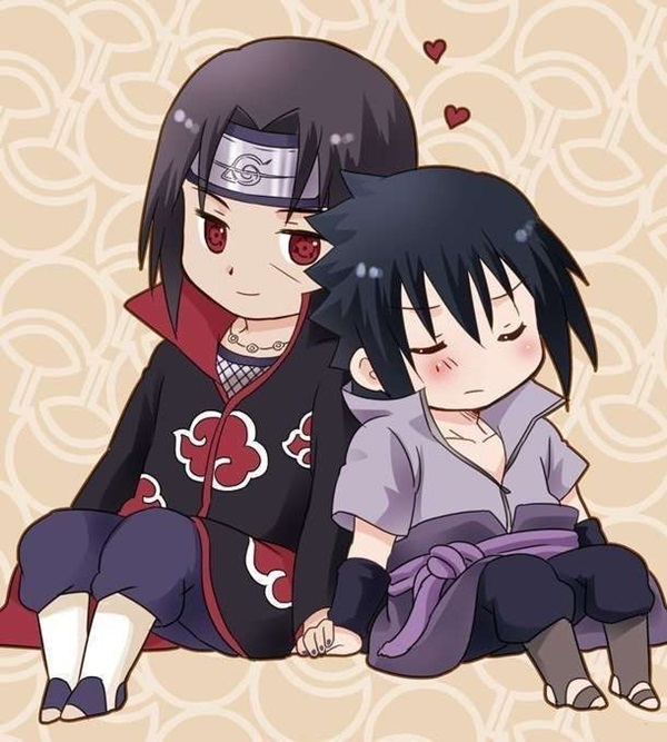 avatar đôi chibi sasuke