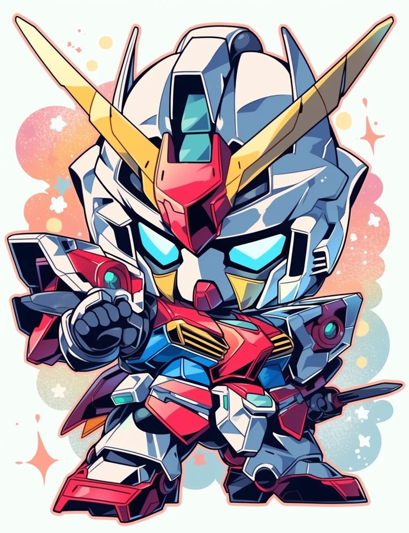 avatar gundam chibi full hd