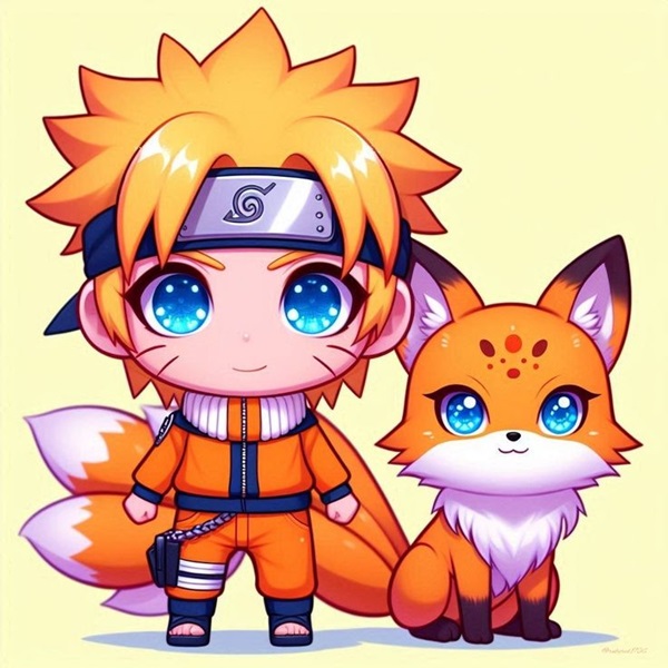 avatar naruto chibi đáng yêu