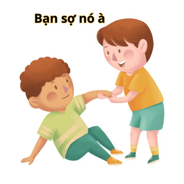 bạn sợ nó à meme