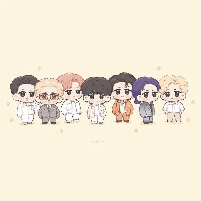 bt21 bts chibi