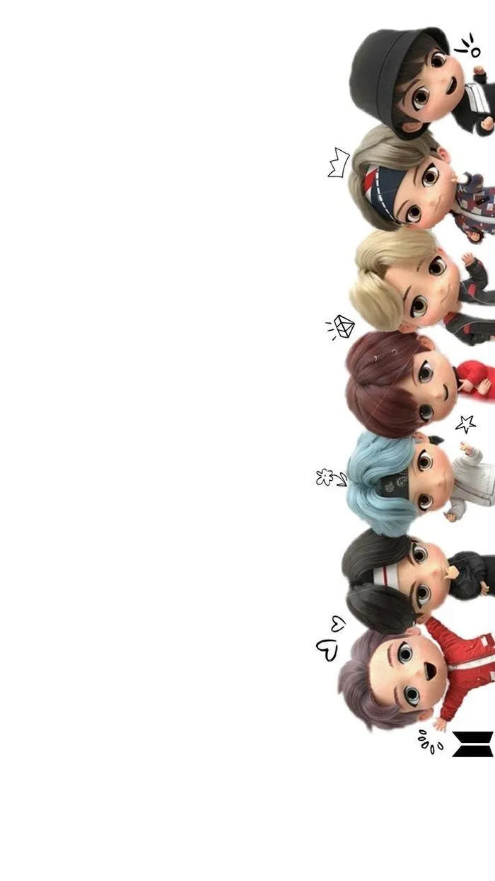 bts as chibi