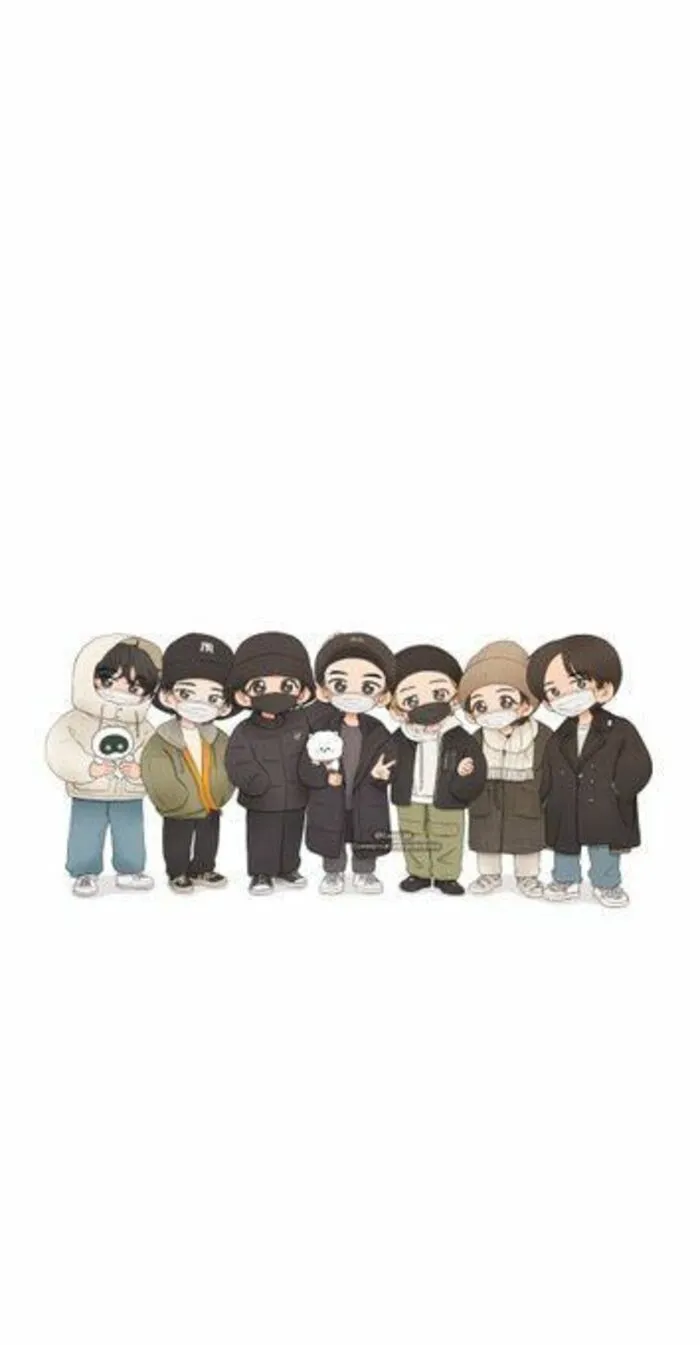 bts chibi art