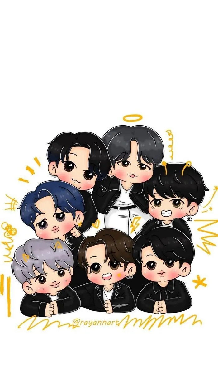 bts chibi comic