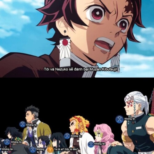 chế kimetsu yaiba meme