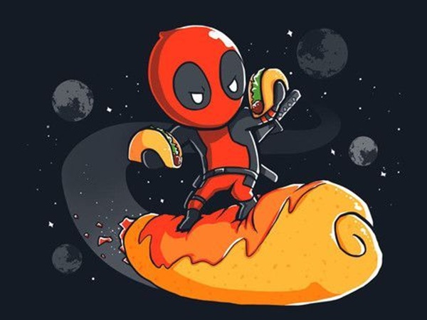 chibi chibi deadpool