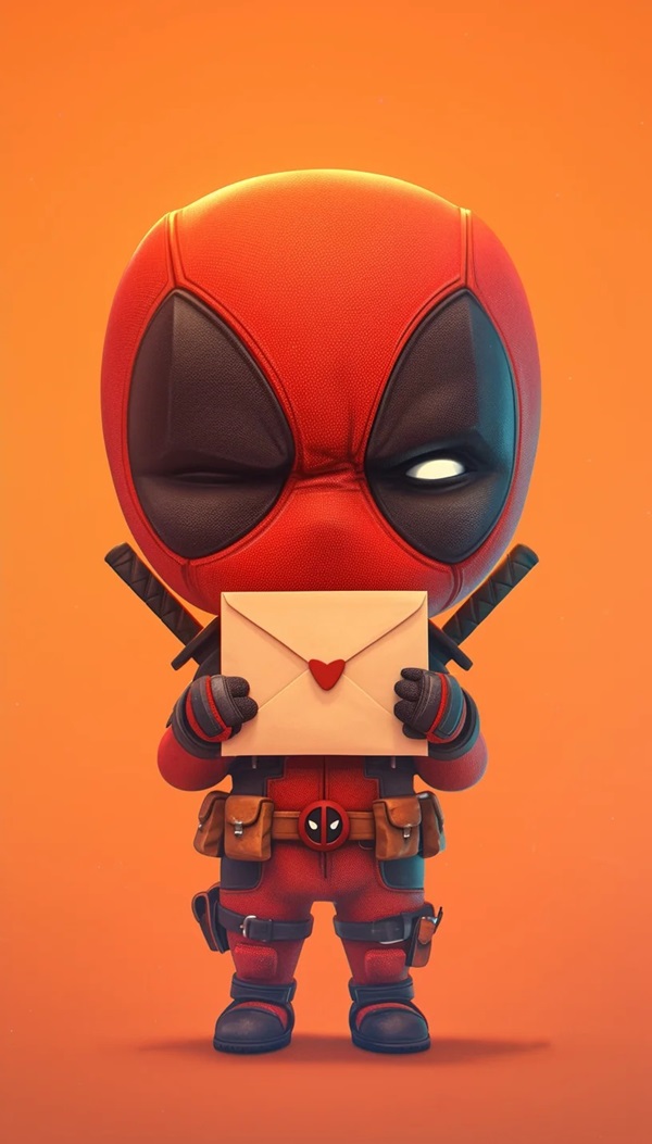 chibi cute deadpool wallpaper