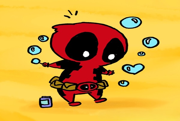 chibi deadpool wallpaper