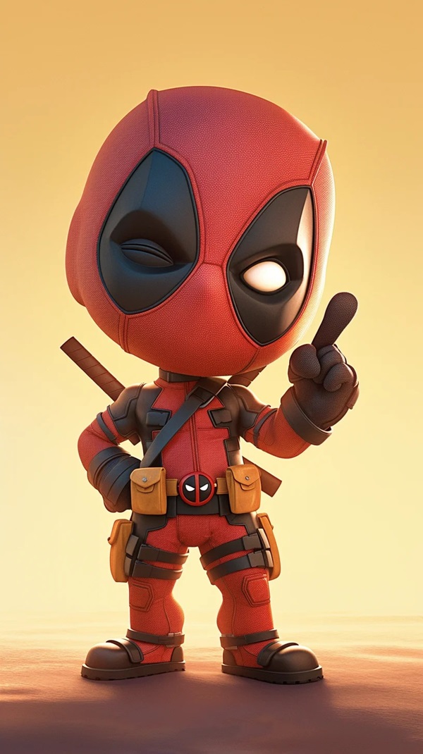 chibi deadpool