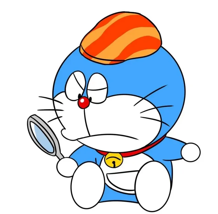 chibi doraemon tức giận