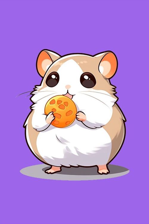 chibi hamster meme