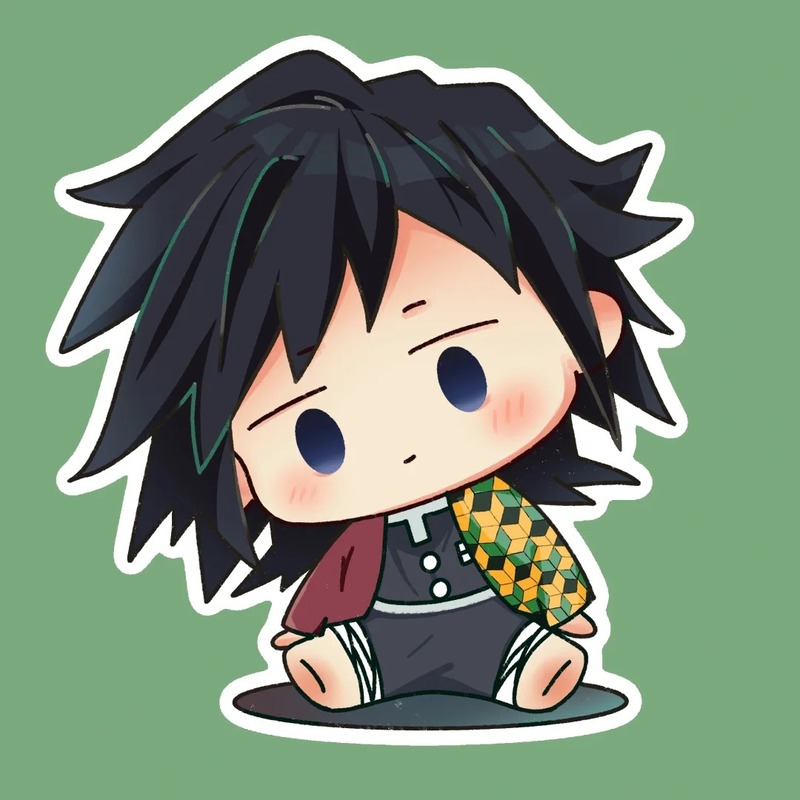 chibi hình kimetsu yaiba cute