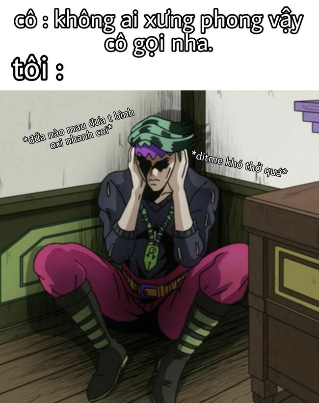 chữ jojo meme