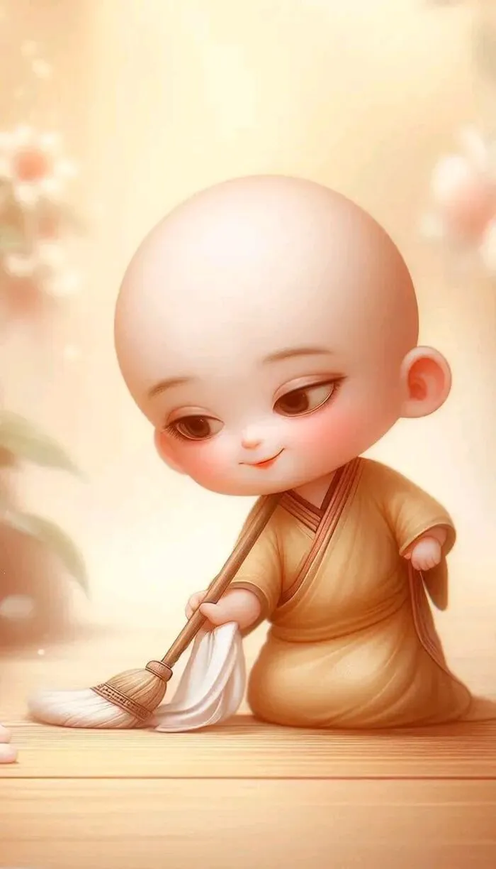 chú tiểu hoạt hình chibi