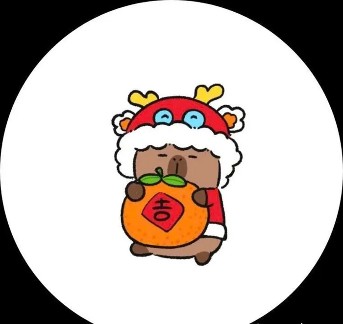 chuột lang nước capybara chibi