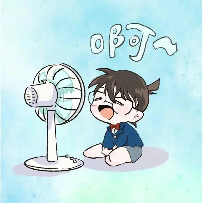 conan chibi ảnh conan cute