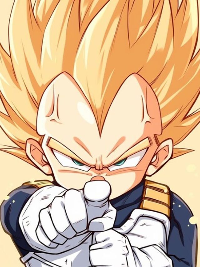 ảnh chibi vegeta 3d