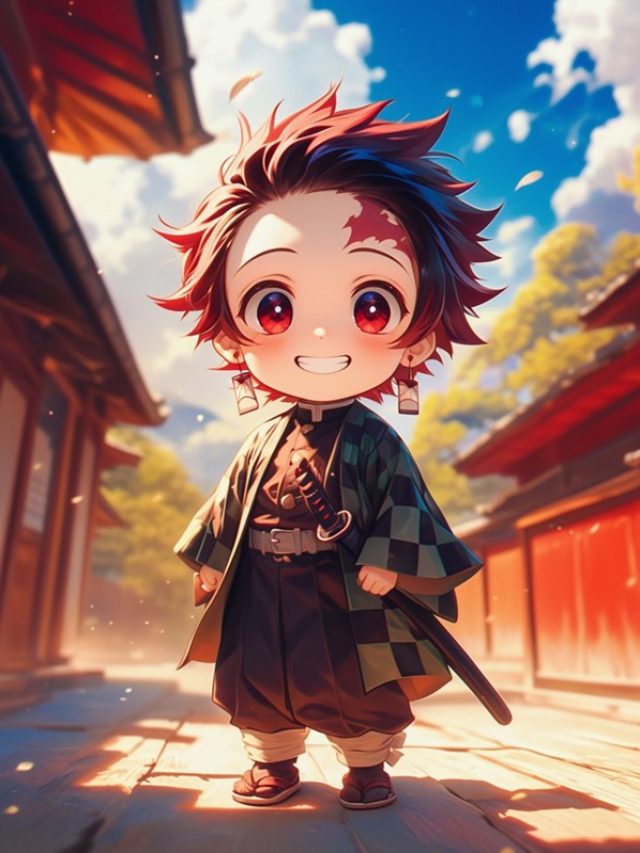 ảnh tanjiro chibi full hd