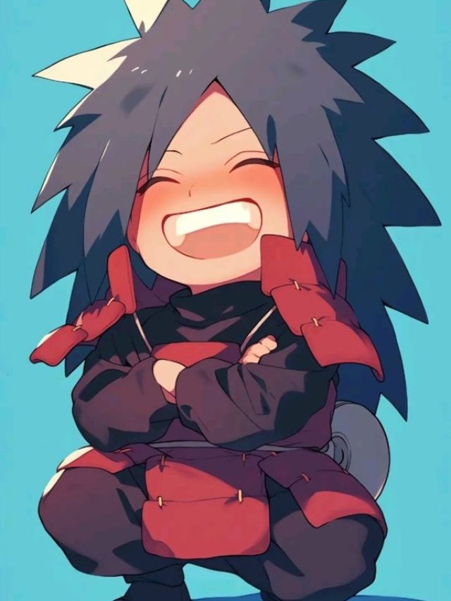 hình nền uchiha madara chibi