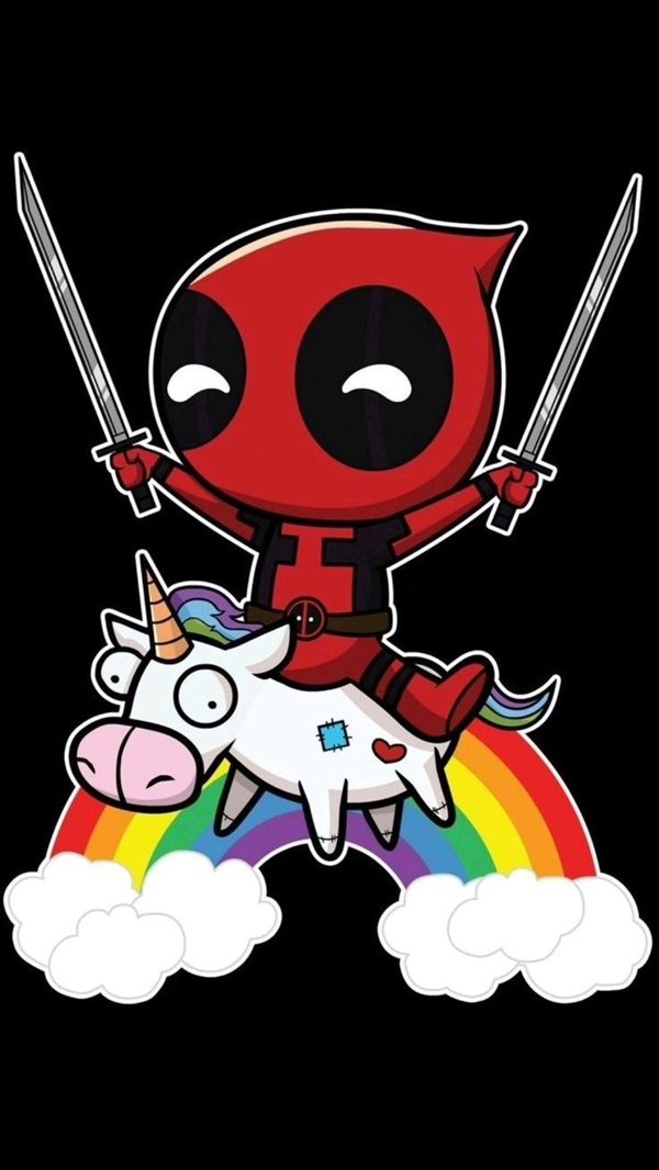 deadpool chibi chute