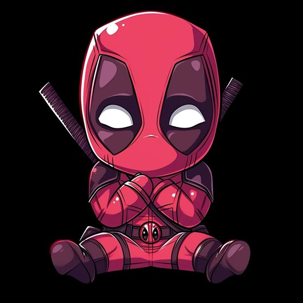 deadpool chibi đáng yêu