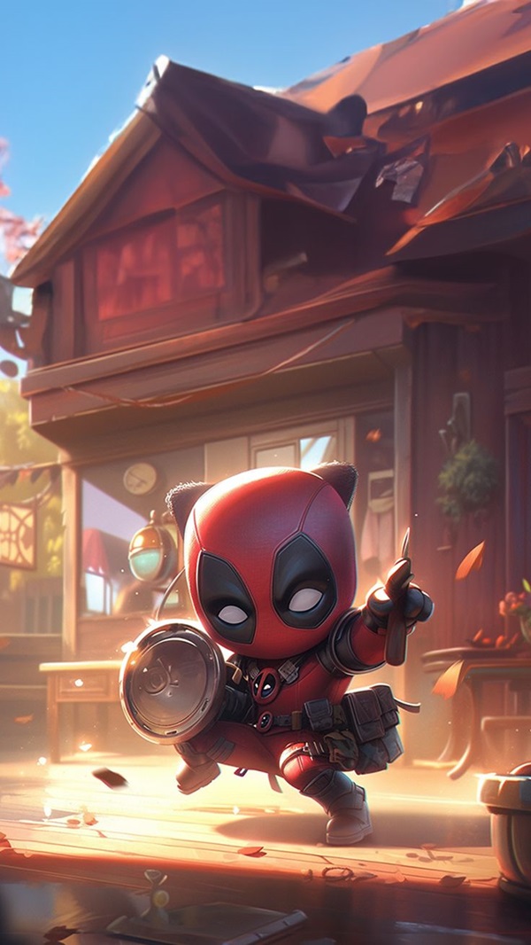 deadpool chibi dễ thương