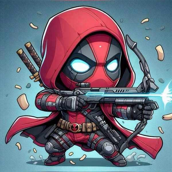 deadpool chibi png