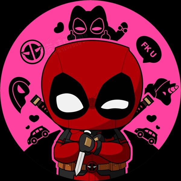 deadpool venom chibi