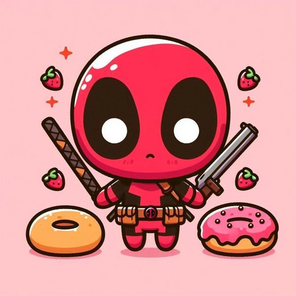 deadpool wolverine chibi