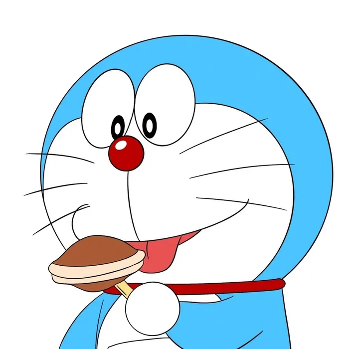 doraemon chibi đơn giản