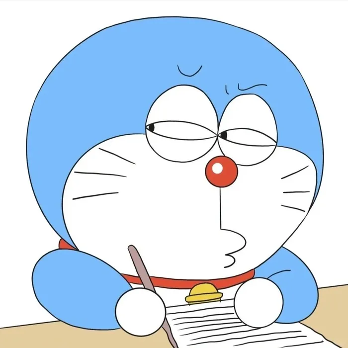 doraemon chibi học bài