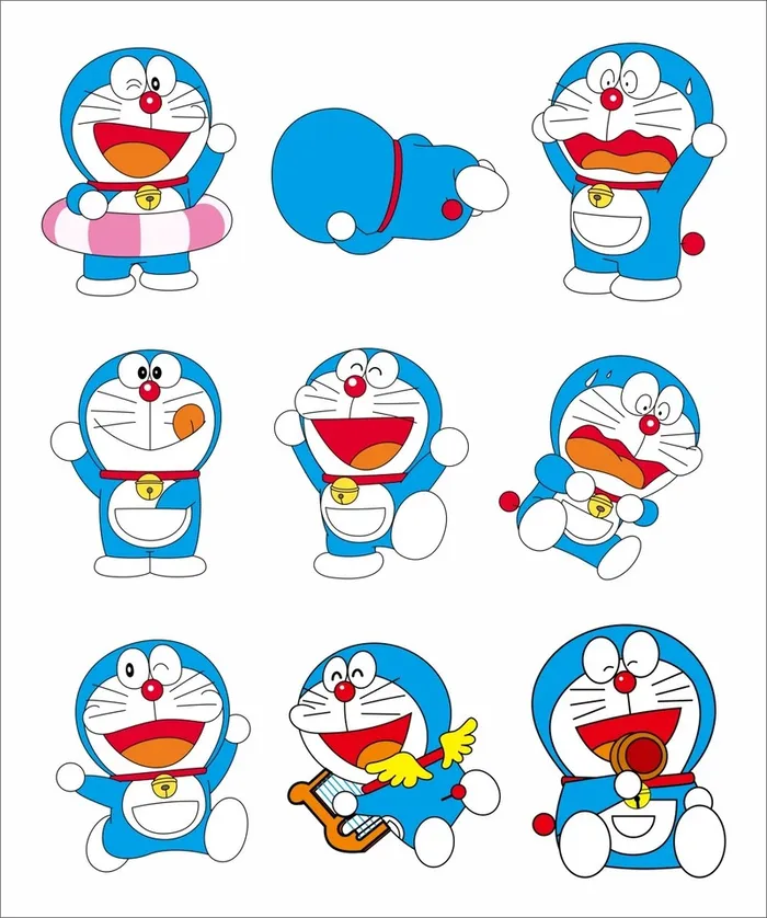 doraemon chibi