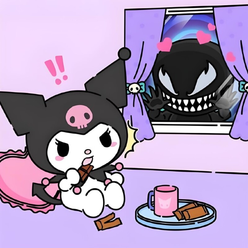 gấu bông kuromi