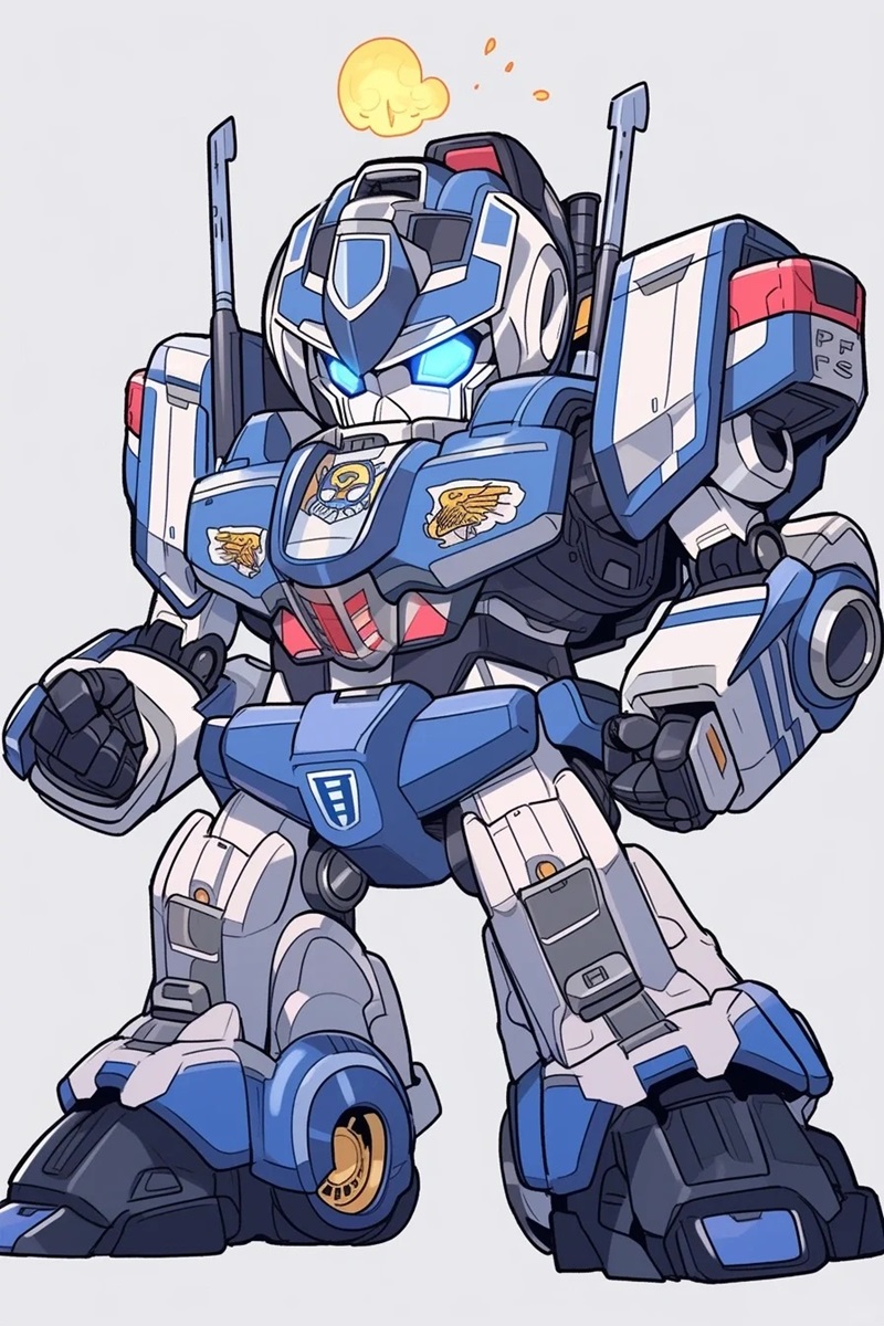 gundam ảnh chibi