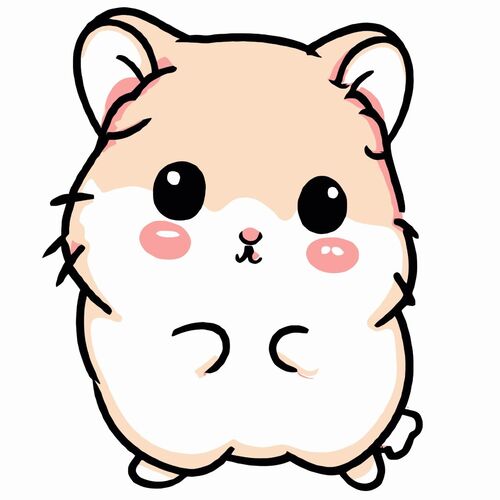 hamster meme chibi