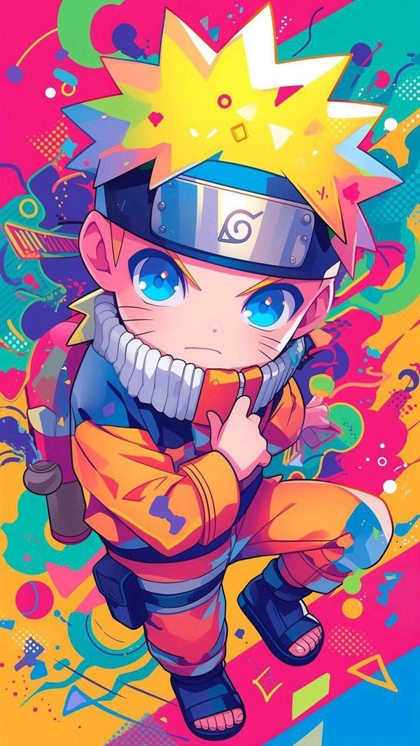 hình ảnh anime naruto chibi 3d