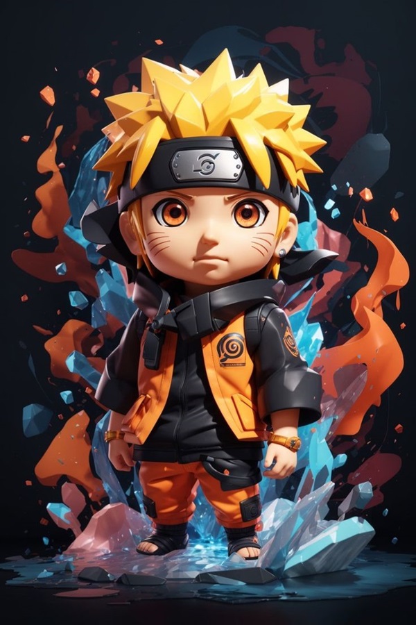 hình ảnh anime naruto chibi 4k