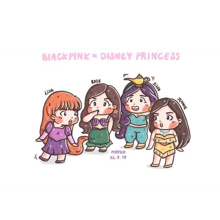 hình ảnh blackpink chibi