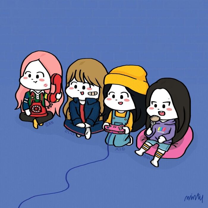 hình ảnh blackpink cute chibi