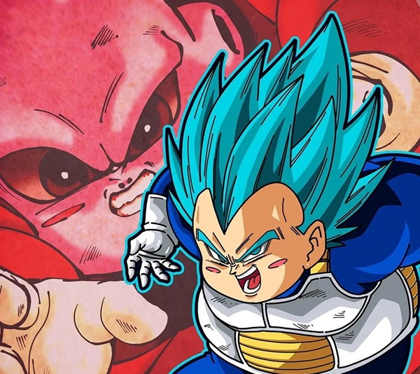 hình ảnh chibi vegeta blue