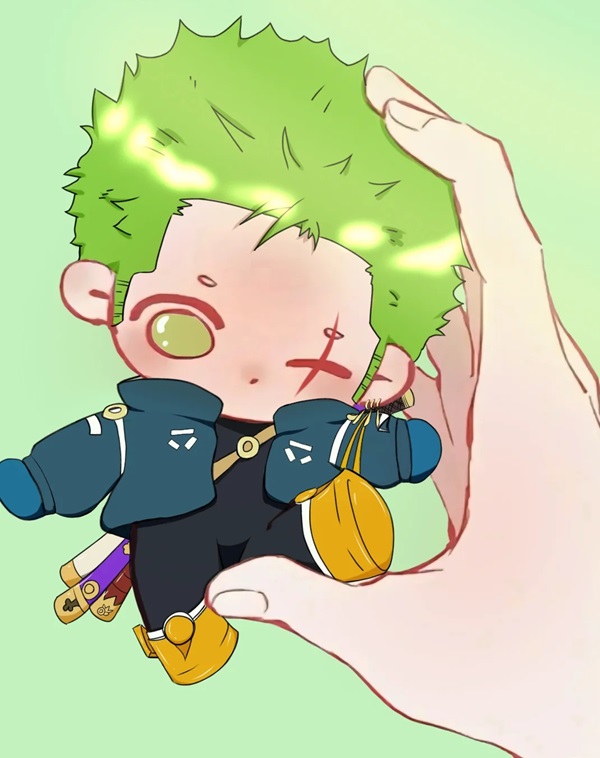 hình ảnh của zoro chibi