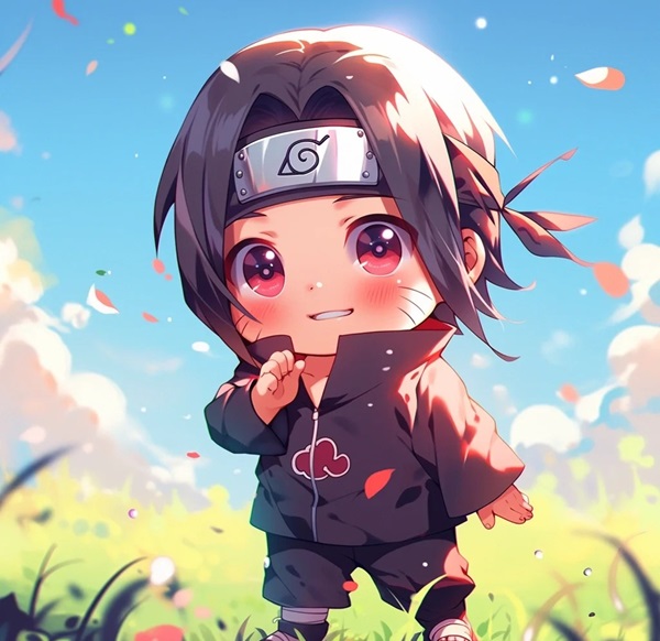 hình ảnh itachi chibi 3d